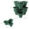 Nature Spring Nature Spring 3-Tier Stacking Planter Tower, Green 570679FBI - alternate 3